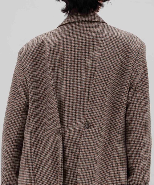 venit(ヴェニット)の「VENIT / CHECK WIDE JACKET(チェックワイドジャケット VEV-5530-B)(テーラードジャケット・レディース・ベージュ・38)」の8枚目の写真