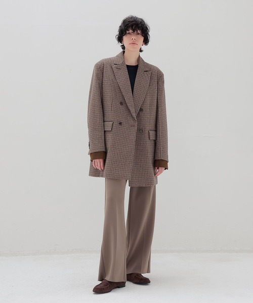 VALENTINO ヴィンテージチェック柄ジャケット　ワイドシルエット VALENTINO ヴィンテージチェック柄ジャケットワイドシルエット