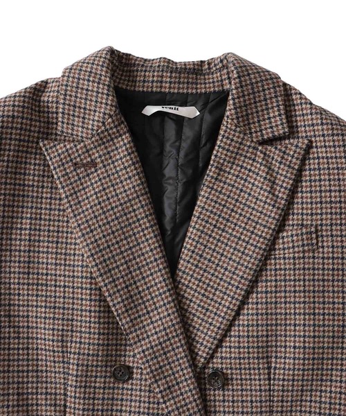venit(ヴェニット)の「VENIT / CHECK WIDE JACKET(チェックワイドジャケット VEV-5530-B)(テーラードジャケット・レディース・ベージュ・38)」の13枚目の写真