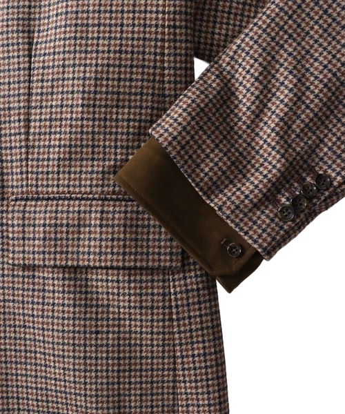 venit(ヴェニット)の「VENIT / CHECK WIDE JACKET(チェックワイドジャケット VEV-5530-B)(テーラードジャケット・レディース・ベージュ・38)」の14枚目の写真