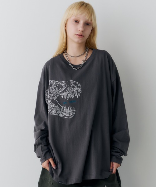 AIVER　レックス刺繍L/S TEE（Tシャツ/カットソー）｜AIVER（アイバー）のファッション通販 - ZOZOTOWN