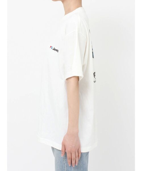 Ungrid（アングリッド）の「JeepロゴTee（Tシャツ/カットソー・レディース・ライトグレー/ベージュ/オフホワイト・FREE）」の15枚目の写真