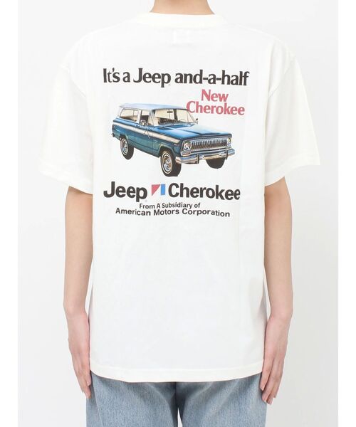 Ungrid（アングリッド）の「JeepロゴTee（Tシャツ/カットソー・レディース・ライトグレー/ベージュ/オフホワイト・FREE）」の14枚目の写真
