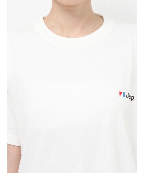 Ungrid（アングリッド）の「JeepロゴTee（Tシャツ/カットソー・レディース・ライトグレー/ベージュ/オフホワイト・FREE）」の13枚目の写真