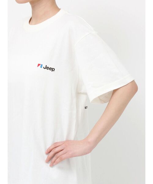 Ungrid（アングリッド）の「JeepロゴTee（Tシャツ/カットソー・レディース・ライトグレー/ベージュ/オフホワイト・FREE）」の12枚目の写真