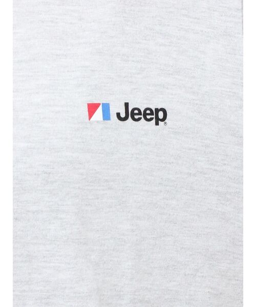 Ungrid（アングリッド）の「JeepロゴTee（Tシャツ/カットソー・レディース・ライトグレー/ベージュ/オフホワイト・FREE）」の6枚目の写真