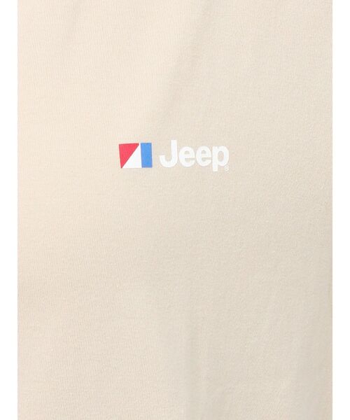 Ungrid（アングリッド）の「JeepロゴTee（Tシャツ/カットソー・レディース・ライトグレー/ベージュ/オフホワイト・FREE）」の5枚目の写真