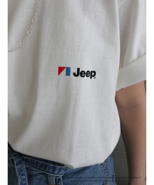 Ungrid（アングリッド）の「JeepロゴTee（Tシャツ/カットソー・レディース・ライトグレー/ベージュ/オフホワイト・FREE）」の20枚目の写真