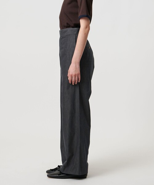 UNITED ARROWS（ユナイテッドアローズ）の「コットン デニムライク ワイドパンツ（その他パンツ・レディース・ネイビー・38/36/40）」の8枚目の写真