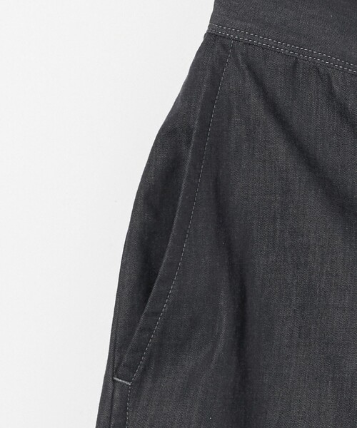 UNITED ARROWS（ユナイテッドアローズ）の「コットン デニムライク ワイドパンツ（その他パンツ・レディース・ネイビー・38/36/40）」の3枚目の写真