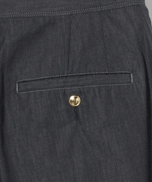 UNITED ARROWS（ユナイテッドアローズ）の「コットン デニムライク ワイドパンツ（その他パンツ・レディース・ネイビー・38/36/40）」の2枚目の写真