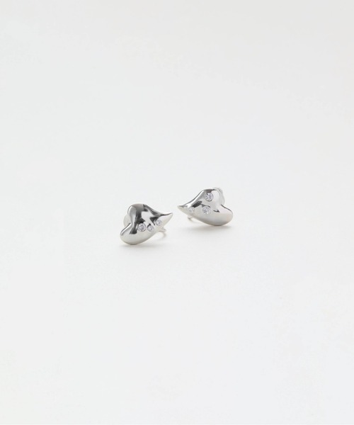 LAPUIS（ラピュイ）の「LAPUIS(ラピュイ) Garden Heart earrings（イヤリング・レディース・ゴールド/シルバー・FREE）」の13枚目の写真