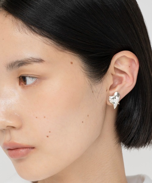 LAPUIS（ラピュイ）の「LAPUIS(ラピュイ) Garden Heart earrings（イヤリング・レディース・ゴールド/シルバー・FREE）」の14枚目の写真