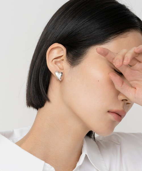 LAPUIS（ラピュイ）の「LAPUIS(ラピュイ) Garden Heart earrings（イヤリング・レディース・ゴールド/シルバー・FREE）」の17枚目の写真