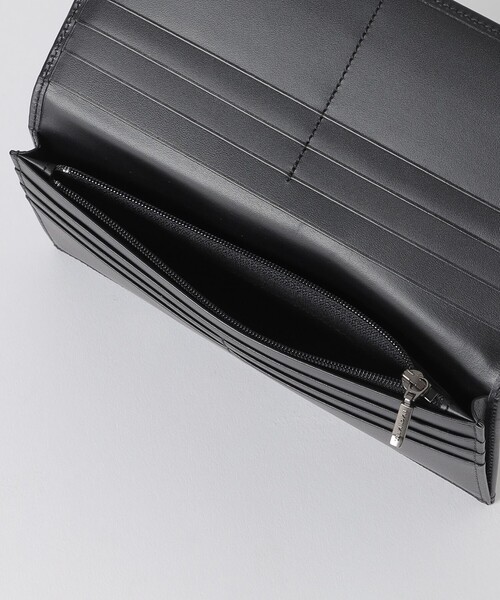 BLACK LABEL CRESTBRIDGE(ブラックレーベル・クレストブリッジ)の「トーナルクレストブリッジチェックロングウォレット(財布・メンズ・ブラック・FREE)」の4枚目の写真
