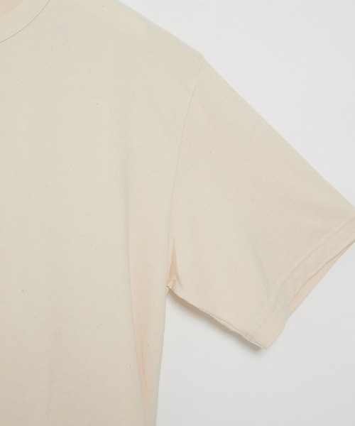 blurhms（ブラームス）の「【blurhms】Co/Silk Nep Plain Tee（Tシャツ/カットソー・メンズ・アイボリー/ブラック/ピンク・2/3）」の6枚目の写真