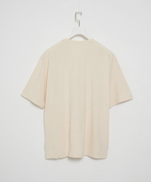 blurhms（ブラームス）の「【blurhms】Co/Silk Nep Plain Tee（Tシャツ/カットソー・メンズ・アイボリー/ブラック/ピンク・2/3）」の8枚目の写真