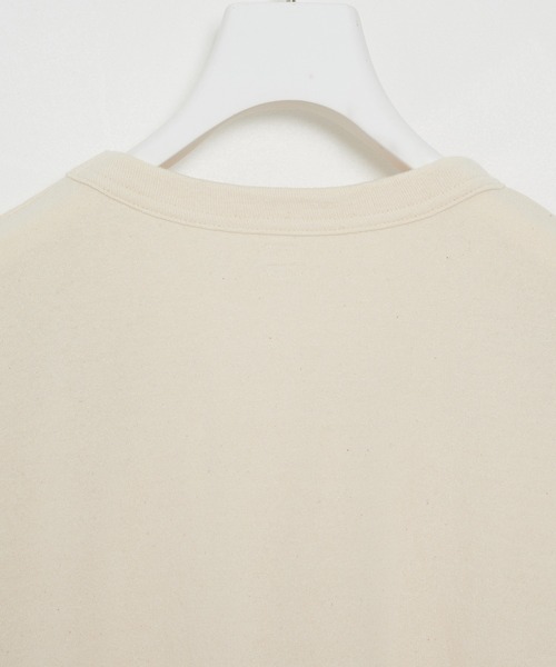 blurhms（ブラームス）の「【blurhms】Co/Silk Nep Plain Tee（Tシャツ/カットソー・メンズ・アイボリー/ブラック/ピンク・2/3）」の9枚目の写真