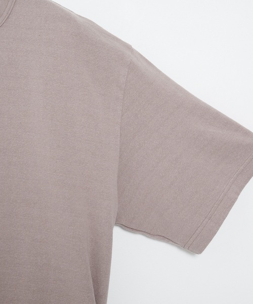 blurhms（ブラームス）の「【blurhms】Co/Silk Nep Plain Tee（Tシャツ/カットソー・メンズ・アイボリー/ブラック/ピンク・2/3）」の11枚目の写真