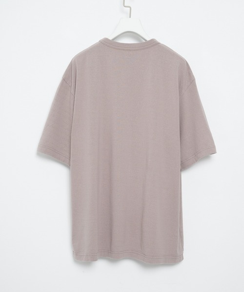 blurhms（ブラームス）の「【blurhms】Co/Silk Nep Plain Tee（Tシャツ/カットソー・メンズ・アイボリー/ブラック/ピンク・2/3）」の12枚目の写真