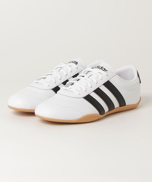 adidas(アディダス)の「アディダス adidas グランドコート ロー(スニーカー・レディース・ホワイト×ブラック・23.0cm/23.5cm/24.0cm/24.5cm/25.0cm)」の4枚目の写真