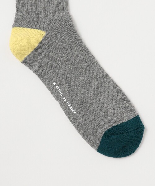 B:MING by BEAMS（ビーミングバイビームス）の「クレイジーカラー ソックス（ソックス/靴下・メンズ・ブラウン/グレー/ナチュラル/ブラック・ONE SIZE）」の5枚目の写真