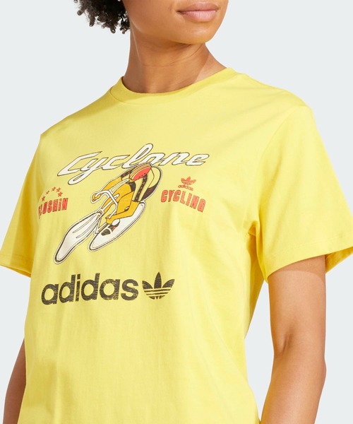 レトロ サイクロン レギュラー 半袖Tシャツ / アディダス