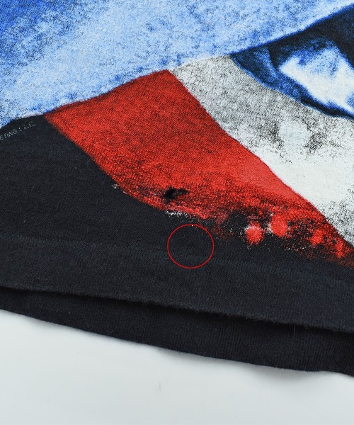 LABORATORY R(ラボラトリーアール)の「【USED】90’s All Sports “TED NUGENT” AOP バンド Tシャツ(Tシャツ/カットソー・メンズ・ブラック・LARGE)」の3枚目の写真