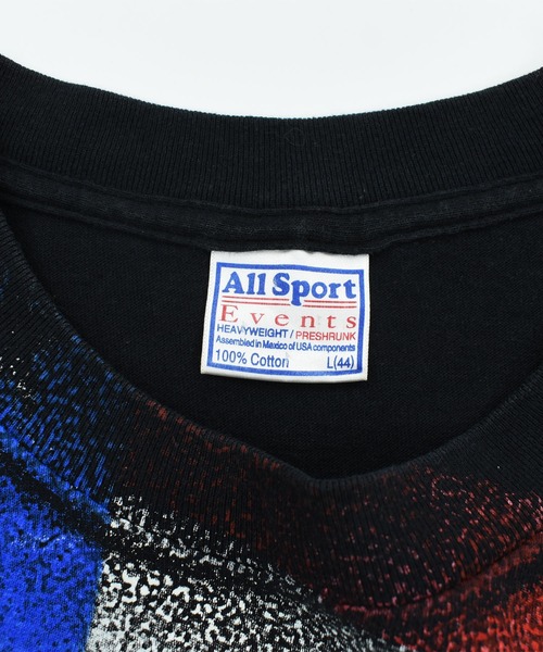 LABORATORY R(ラボラトリーアール)の「【USED】90’s All Sports “TED NUGENT” AOP バンド Tシャツ(Tシャツ/カットソー・メンズ・ブラック・LARGE)」の7枚目の写真