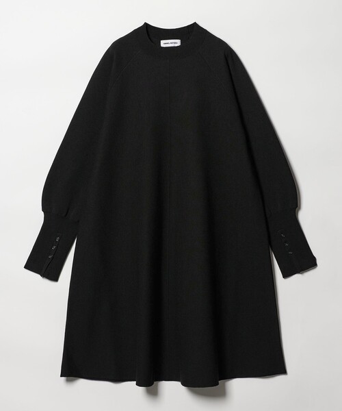 EMMEL REFINES＞EM クルーネック Aライン ミニワンピース（ワンピース