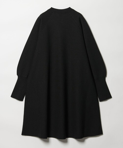 EMMEL REFINES(エメルリファインズ)の「<EMMEL REFINES>EM クルーネック Aライン ミニワンピース(ワンピース・レディース・ブラック/ベージュ・FREE)」の18枚目の写真