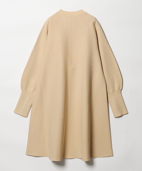 EMMEL REFINES(エメルリファインズ)の「<EMMEL REFINES>EM クルーネック Aライン ミニワンピース(ワンピース・レディース・ブラック/ベージュ・FREE)」の21枚目の写真