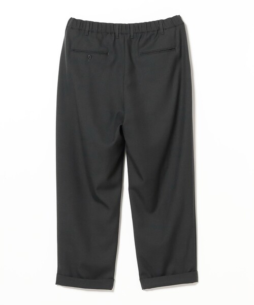 BEAMS PLUS（ビームスプラス）の「ウール ツイル 2プリーツ リラックス トラウザーズ（その他パンツ・メンズ・チャコールグレー/カーキ/ネイビー・SMALL/X-LARGE/LARGE/MEDIUM）」の12枚目の写真