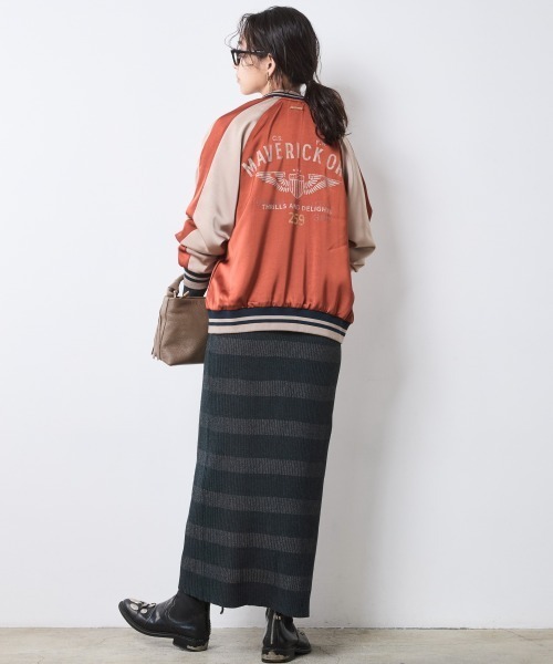 CHIC STYLE(シックスタイル)の「ポロニットマキシワンピース<大きいサイズ有>シックスタイル(ワンピース・レディース・グレー系/モカ・LL/M/5L/4L/3L/L)」の14枚目の写真