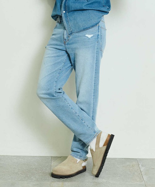 WP WESTPOINT(ダブルピーウエストポイント)の「WP WESTPOINT/ダブルピー ウエストポイント ストレッチデニムパンツ(デニムパンツ・メンズ・インディゴブルー・XL/L/M/S/XS)」の2枚目の写真