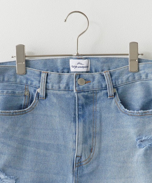 WP WESTPOINT(ダブルピーウエストポイント)の「WP WESTPOINT/ダブルピー ウエストポイント ストレッチデニムパンツ(デニムパンツ・メンズ・インディゴブルー・XL/L/M/S/XS)」の11枚目の写真