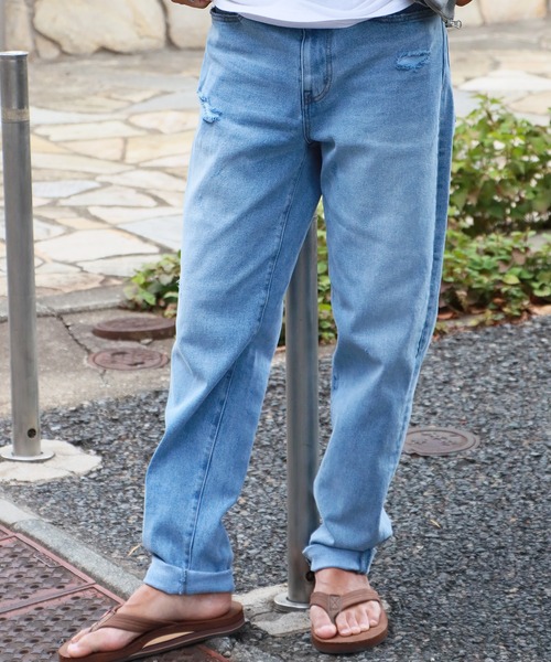 WP WESTPOINT(ダブルピーウエストポイント)の「WP WESTPOINT/ダブルピー ウエストポイント ストレッチデニムパンツ(デニムパンツ・メンズ・インディゴブルー・XL/L/M/S/XS)」の15枚目の写真