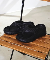MEI（メイ）の「【MEI メイ】TONG SANDAL ウェーブ トングサンダル 軽量 厚底 EVAソール / Lady’s（サンダル）」