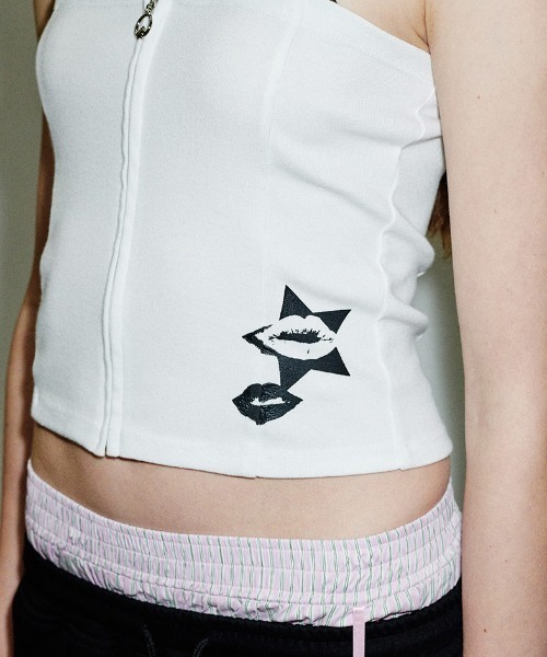 [ STIGMA ]★25SS★韓国人気★Mesh Oversized Sleeveless A'GEM/9 × .kom 『runningHIGH/ランニングハイ』 LAYERED