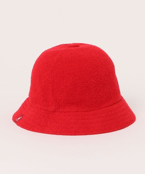 KANGOL(カンゴール)の「KANGOL NEW KIDS BERMUDA CASUAL / カンゴール(ハット・キッズ・レッド/インディゴブルー/エメラルド/ライトブラウン・kids-L)」の13枚目の写真