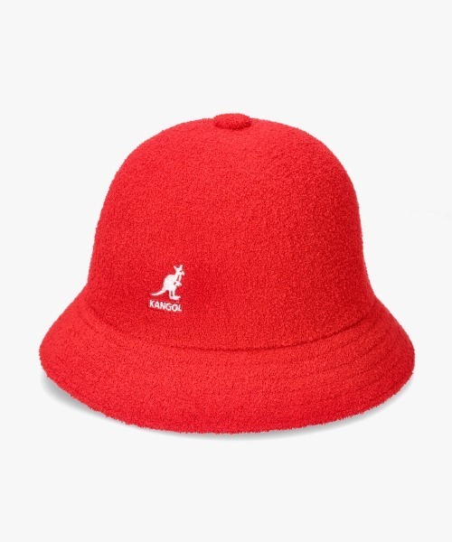 KANGOL(カンゴール)の「KANGOL NEW KIDS BERMUDA CASUAL / カンゴール(ハット・キッズ・レッド/インディゴブルー/エメラルド/ライトブラウン・kids-L)」の6枚目の写真