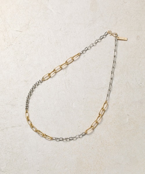COLONY 2139（コロニートゥーワンスリーナイン）の「MIXチェーンネックレス（ネックレス・レディース・シルバー/シルバー×ゴールド・FREE）」の10枚目の写真