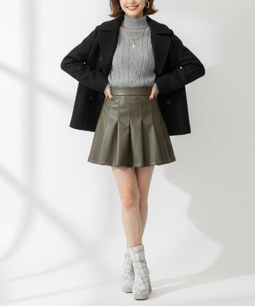 ESPERANZA(エスペランサ)の「スクエアツイードショートブーツ(ブーツ・レディース・グレー系2/ブラック系2/ベージュ系2/アイボリー系2・S/LL/L/M)」の9枚目の写真