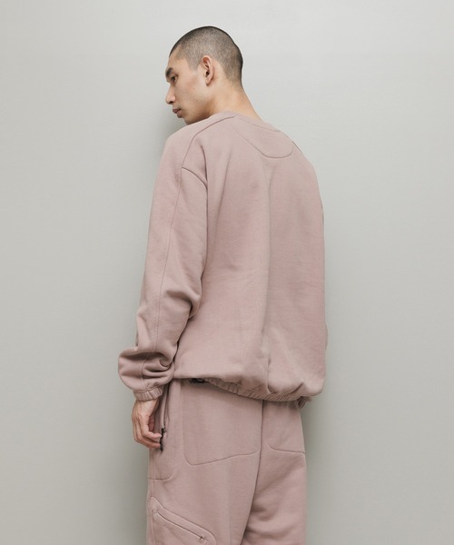 BAL（バル）の「BAL / BIKE ATHLETIC LOOP WHEEL COTTON CREW（スウェット・メンズ・アッシュグレー/ブラック/その他・3/2/1）」の9枚目の写真