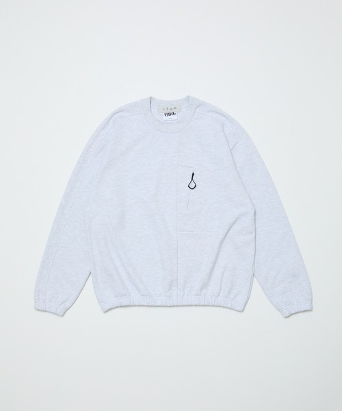 BAL（バル）の「BAL / BIKE ATHLETIC LOOP WHEEL COTTON CREW（スウェット・メンズ・アッシュグレー/ブラック/その他・3/2/1）」の12枚目の写真