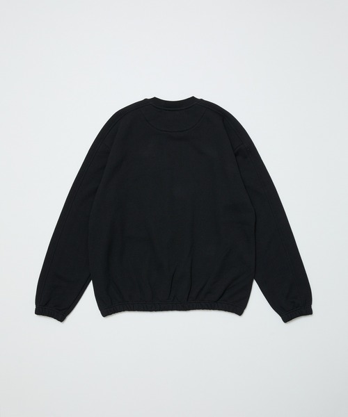 BAL（バル）の「BAL / BIKE ATHLETIC LOOP WHEEL COTTON CREW（スウェット・メンズ・アッシュグレー/ブラック/その他・3/2/1）」の11枚目の写真