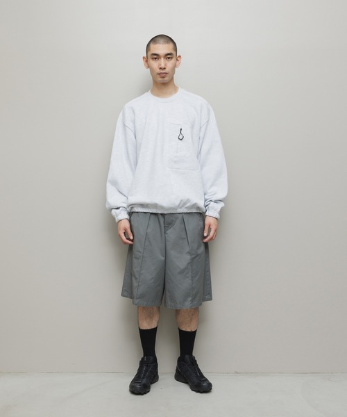 BAL（バル）の「BAL / BIKE ATHLETIC LOOP WHEEL COTTON CREW（スウェット・メンズ・アッシュグレー/ブラック/その他・3/2/1）」の18枚目の写真