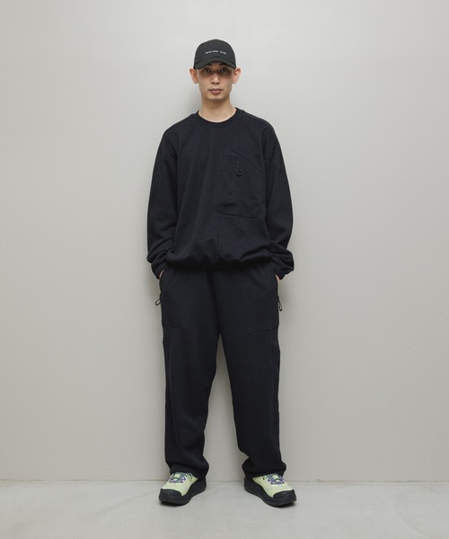 BAL（バル）の「BAL / BIKE ATHLETIC LOOP WHEEL COTTON CREW（スウェット・メンズ・アッシュグレー/ブラック/その他・3/2/1）」の20枚目の写真