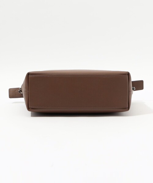 TOMORROWLAND （トゥモローランド）の「【一部別注】PUNTI. GRAFT-BOX バッグ（ハンドバッグ・レディース・ネイビー/ブラウン・FREE）」の6枚目の写真