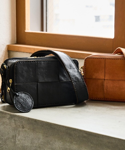 zucchero（ズッケロ）の「お財布ショルダーバッグ ショルダーバッグ レディース 本革 財布 旅行バッグ 40091（ショルダーバッグ・レディース・ブラック/ブラウン・FREE）」の13枚目の写真